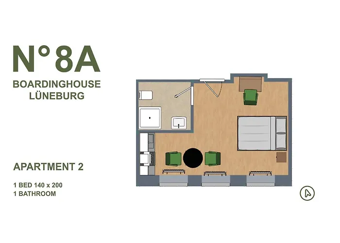 02 No 8a Boardinghouse דירה